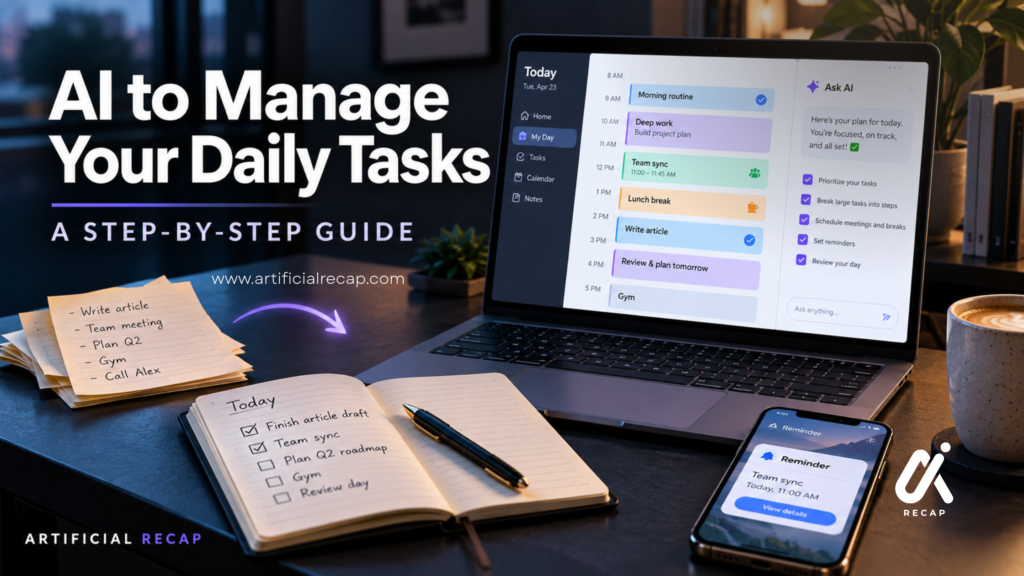 How to Use AI to Manage Your Daily Tasks: A Step-by-Step Guide