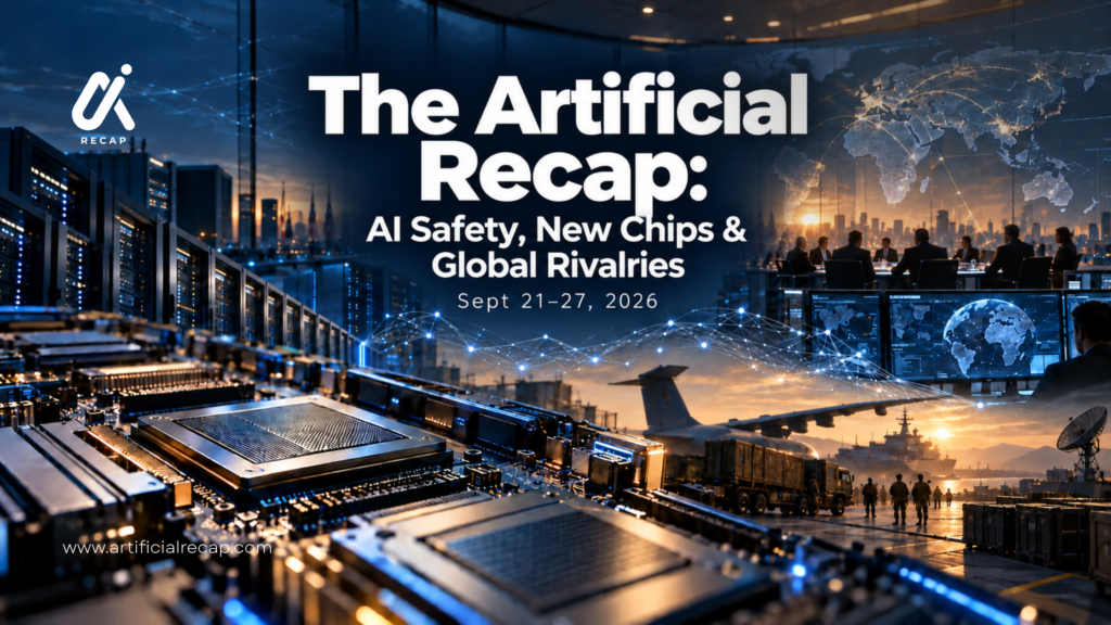 The Artificial Recap AI Safety, New Chips & Global Rivalries Sept 21–27, 2026
