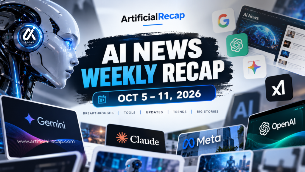 The Artificial Recap: From Washington's AI Plans to TikTok Safety and AMD's Chip Momentum | Oct 5–11, 2026 