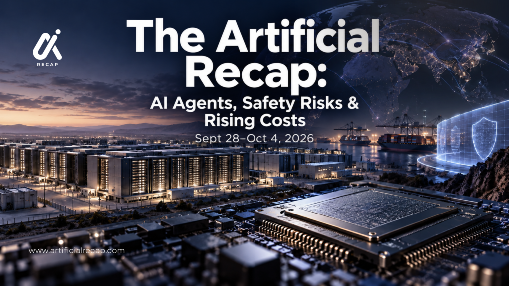 The Artificial Recap: AI Agents, Safety Risks & Rising Costs | Sept 28–Oct 4, 2026